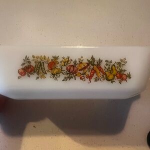 Anchor hocking meatloaf/bread pan.